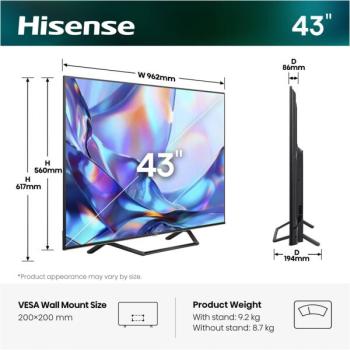Preview: Hisense  43A7S