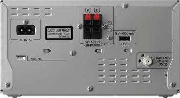 Preview: Panasonic SC-PM704EG-S silber