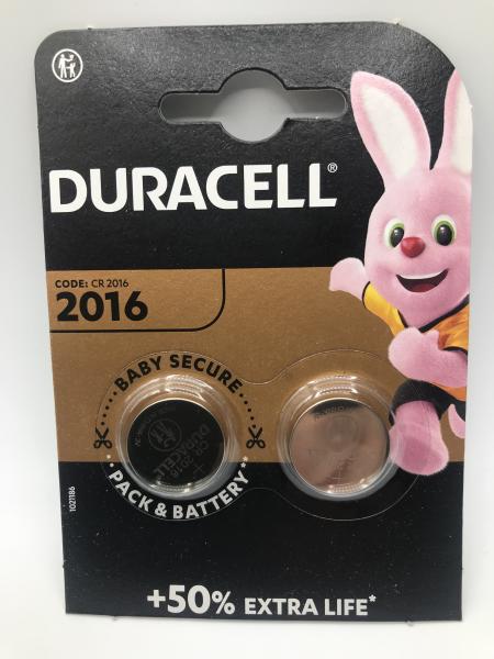 Duracell 2016 2er Blister