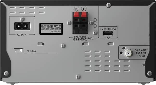 Panasonic SC-PM704EG-K schwarz