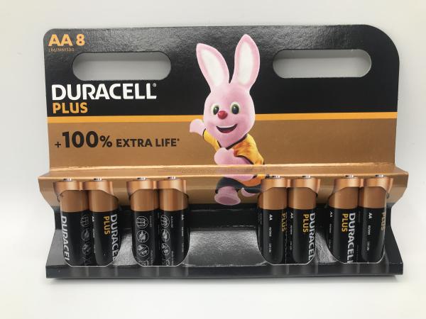 Duracell Plus AA (MN1500/LR6)  8er Pack