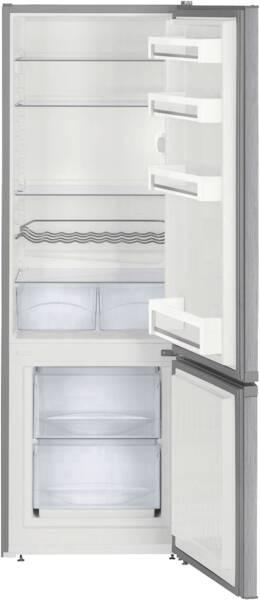 Liebherr CUele 2831-26 Stand-Kühlgefrierk. Edelstahl-Silber