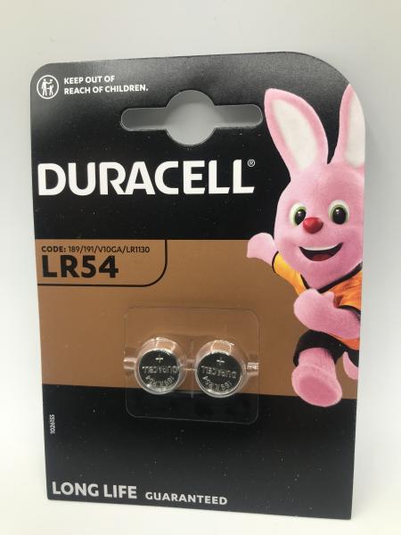 Duracell LR 54 Electronics 2er Blister